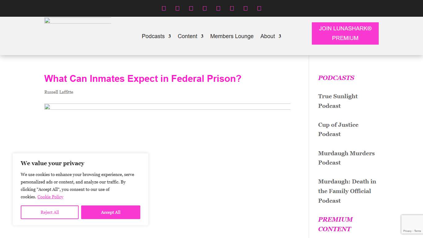 What Can Inmates Expect in Federal Prison? Luna Shark Media